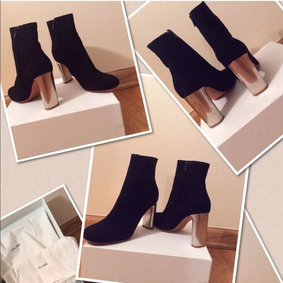 CELINE ショートブーツ BAM BAM メタル CELINE ショートブーツ BAM BAM メタル